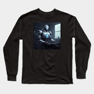 The Robotic Scientist Long Sleeve T-Shirt